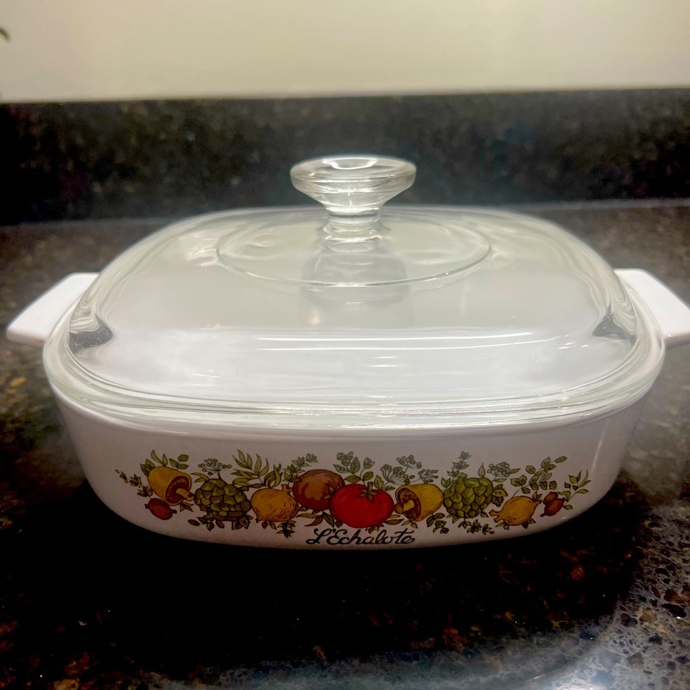 Vintage L’Echalote Corningware